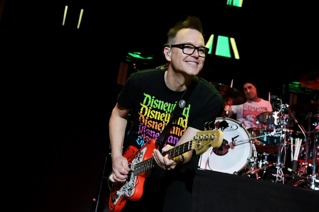 Mark Hoppus performing in 2020