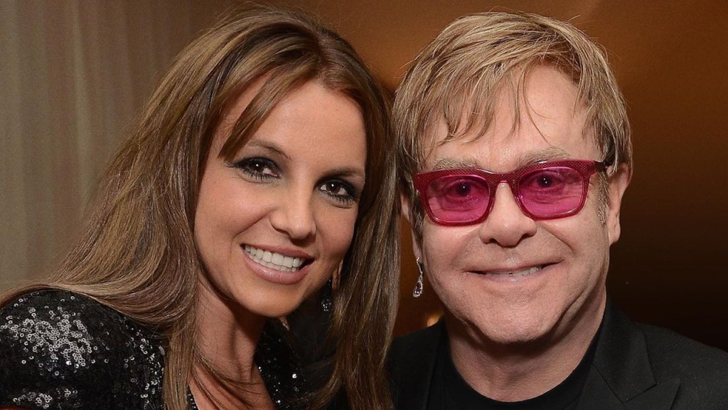 Britney Spears and Elton John