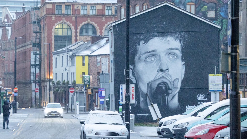 Ian Curtis Mural