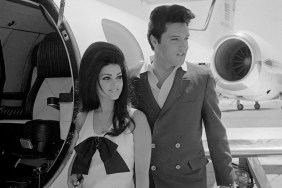 Priscilla Presley and Elvis Presley