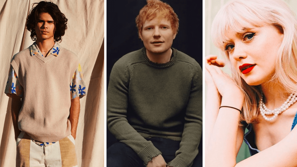 Budjerah, Ed Sheeran, Maisie Peters