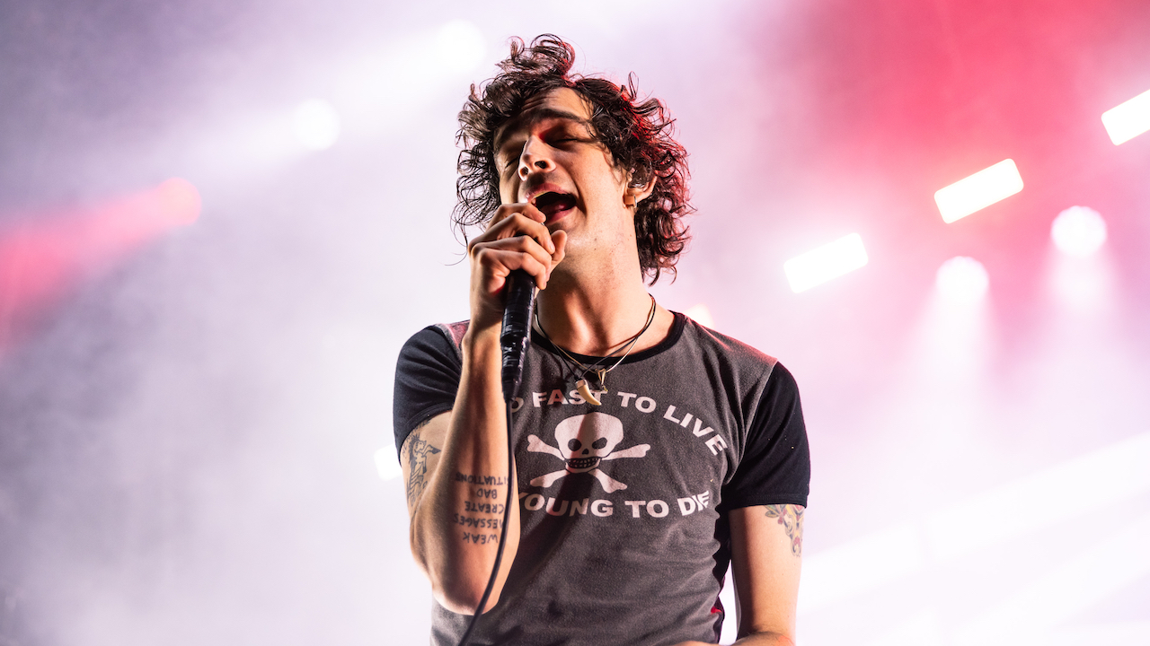 The 1975 frontman Matty Healy 