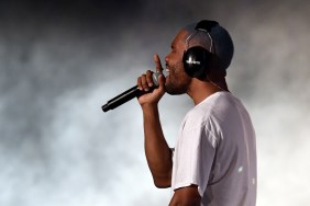 Frank Ocean performing live in 2017