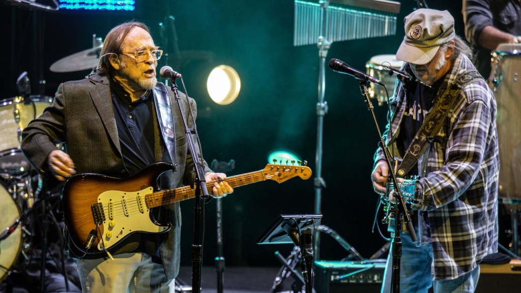 Stephen Stills and Neil Young