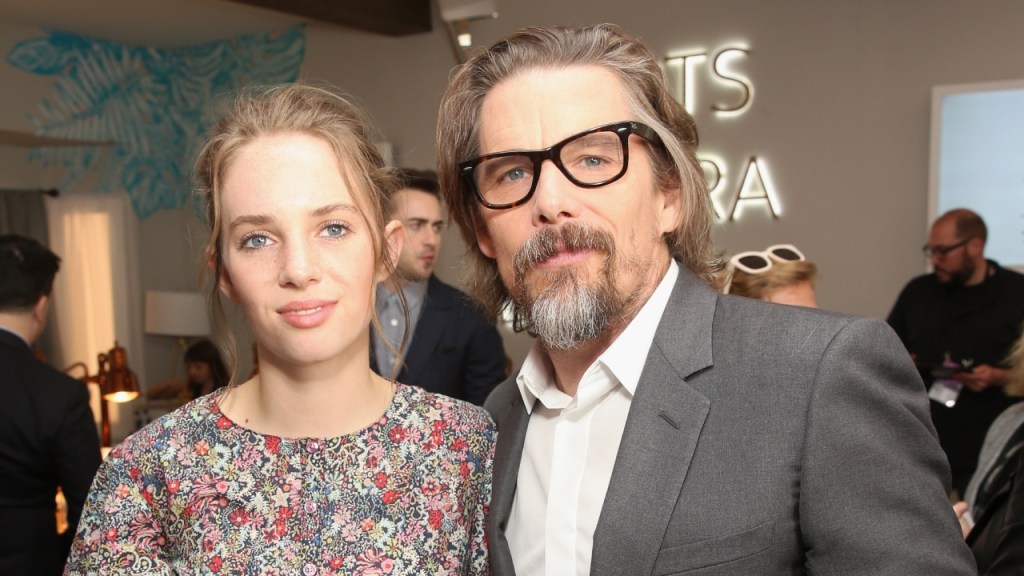 Maya and Ethan Hawke