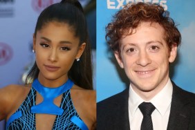 Ariana Grande and Ethan Slater