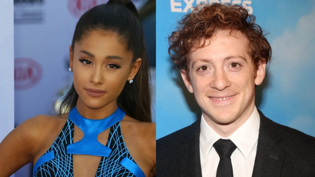 Ariana Grande and Ethan Slater