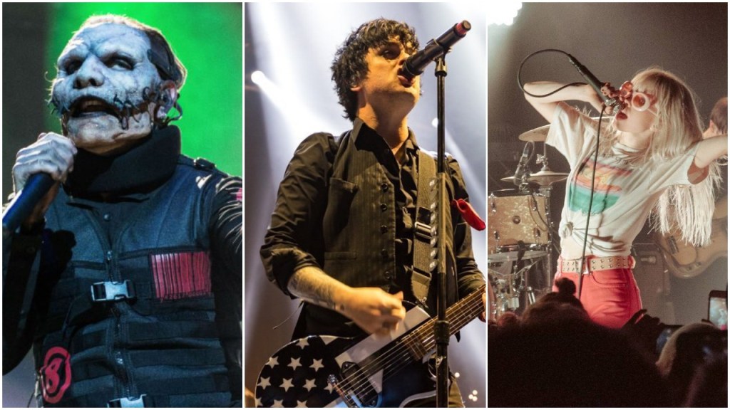 Slipknot / Green Day / Paramore
