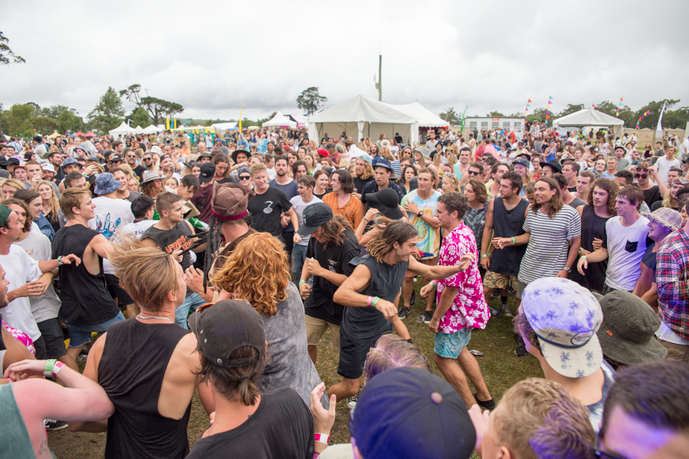 DZ Deathrays Pit @ Mountain Sounds 2015