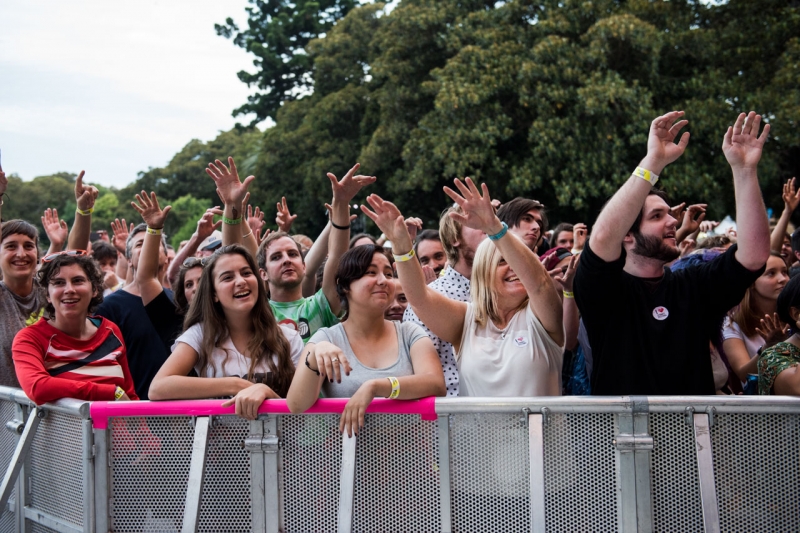 The Flaming Lips + FM Belfast + Royal Headache + Hermigervill - The Domain, Sydney 09/01/16 #14