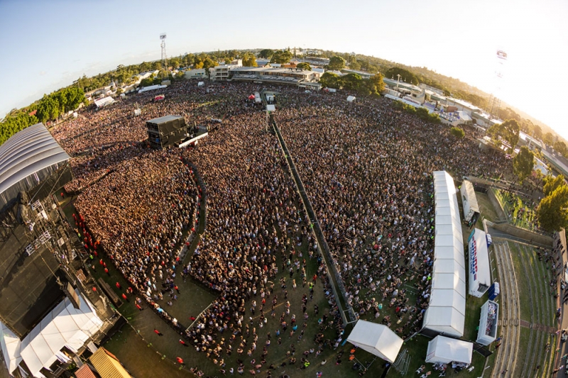 View From Above Soundwave 2013, Perth