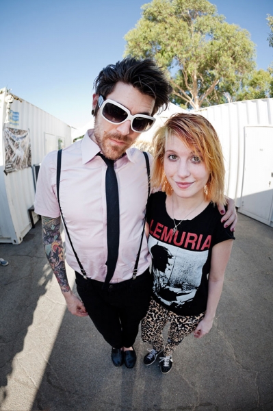 (Hayley Williams) Paramore & Davey Havok (AFI) Soundwave 2010, Perth