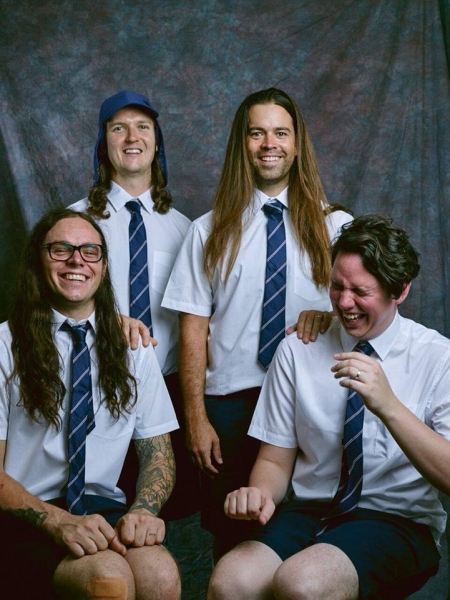 Violent Soho... as school kids?