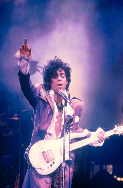 Prince performing at The Ritz